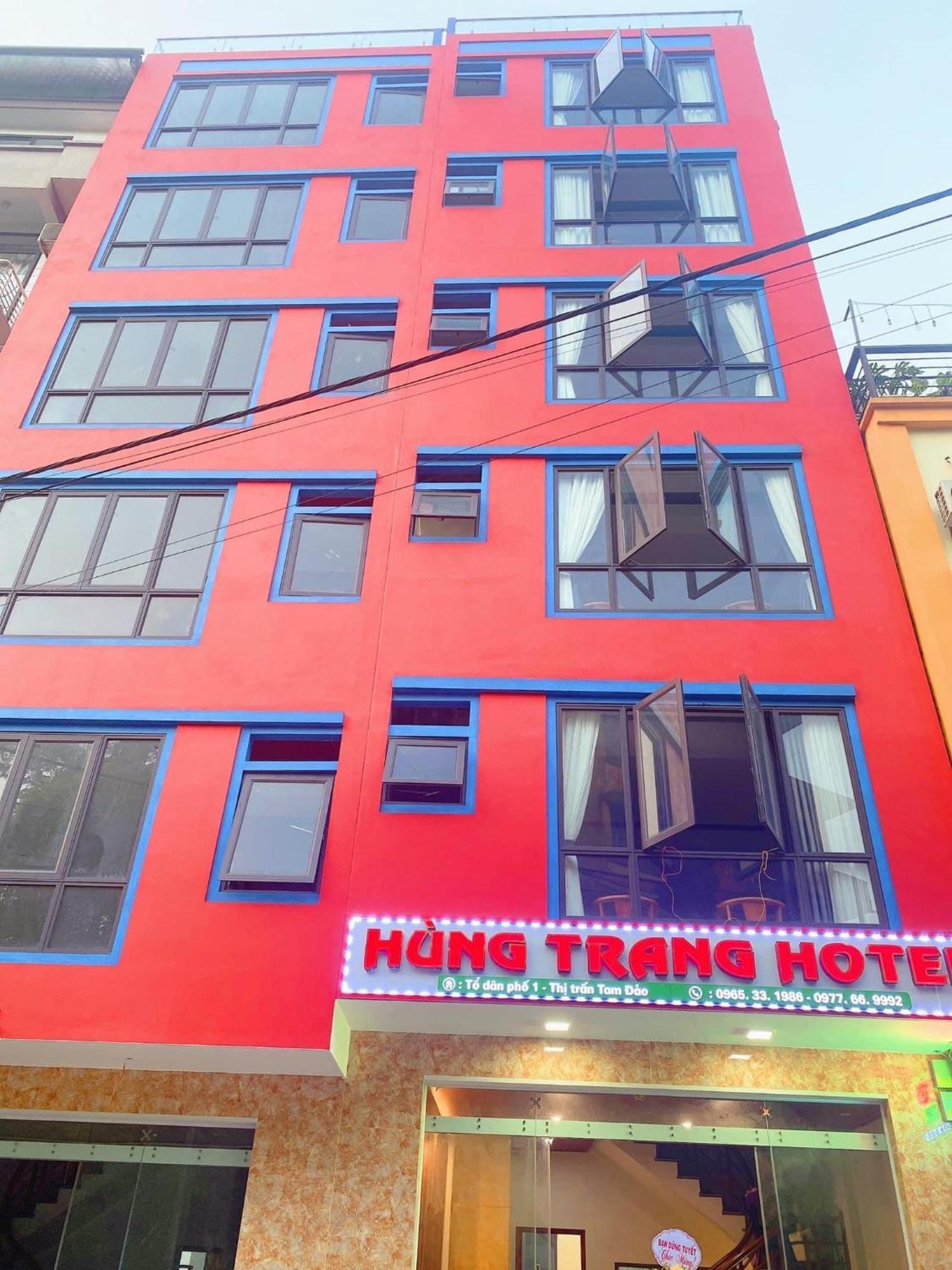 Khach San Hung Trang Hotel Tam Ðảo Kültér fotó